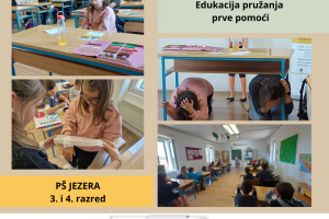 Održane edukacije u Područnoj školi Jezera